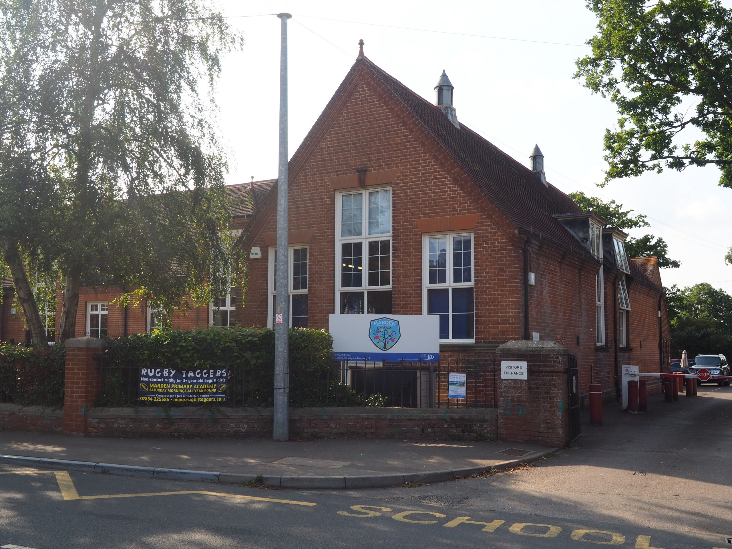 External shot of the Leigh Academy Marden building.
