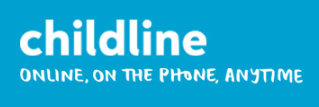 ChildLine logo - Online, on the phone, anytime